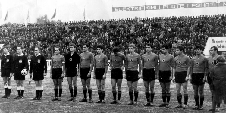 Tirana 17 dicembre 1967 - Albania-Germania Federale 0-0