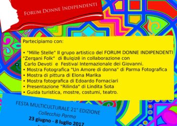 Il programma del Forum Donne Indipendenti alla Festa Multiculturale di Collecchio