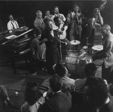 Jam Session In Milli's New York Studio, With Billie Holiday