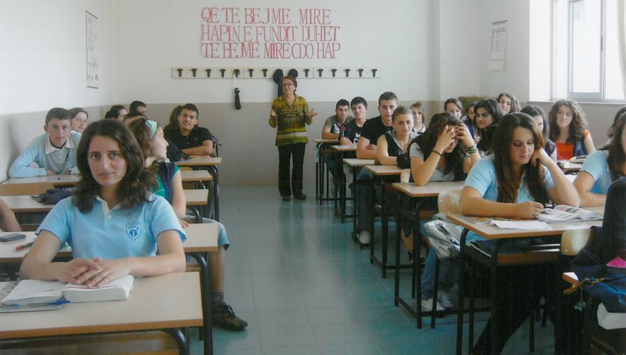 Progetto di Volontariato a Scutari in Albania - in classe