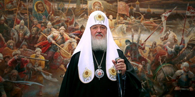 Patriarca russo Il patriarca di Mosca e di tutte le Russie, Cirillo 1