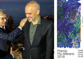 Vittorio Sgarbi E Edi Rama Premio Pio Alferano 2018 Opt