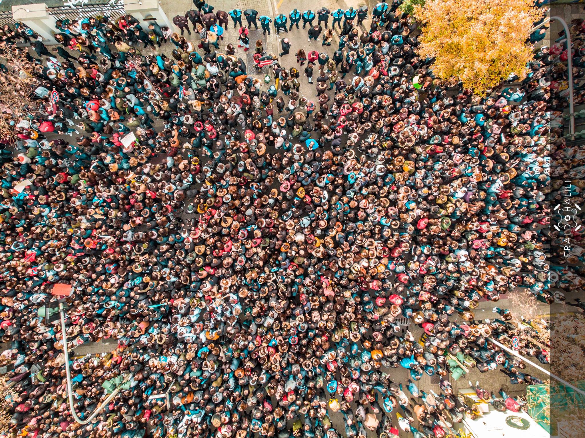Protesta Studenti Albania