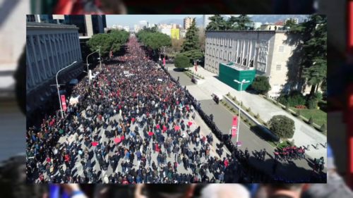 Protesta Tirana