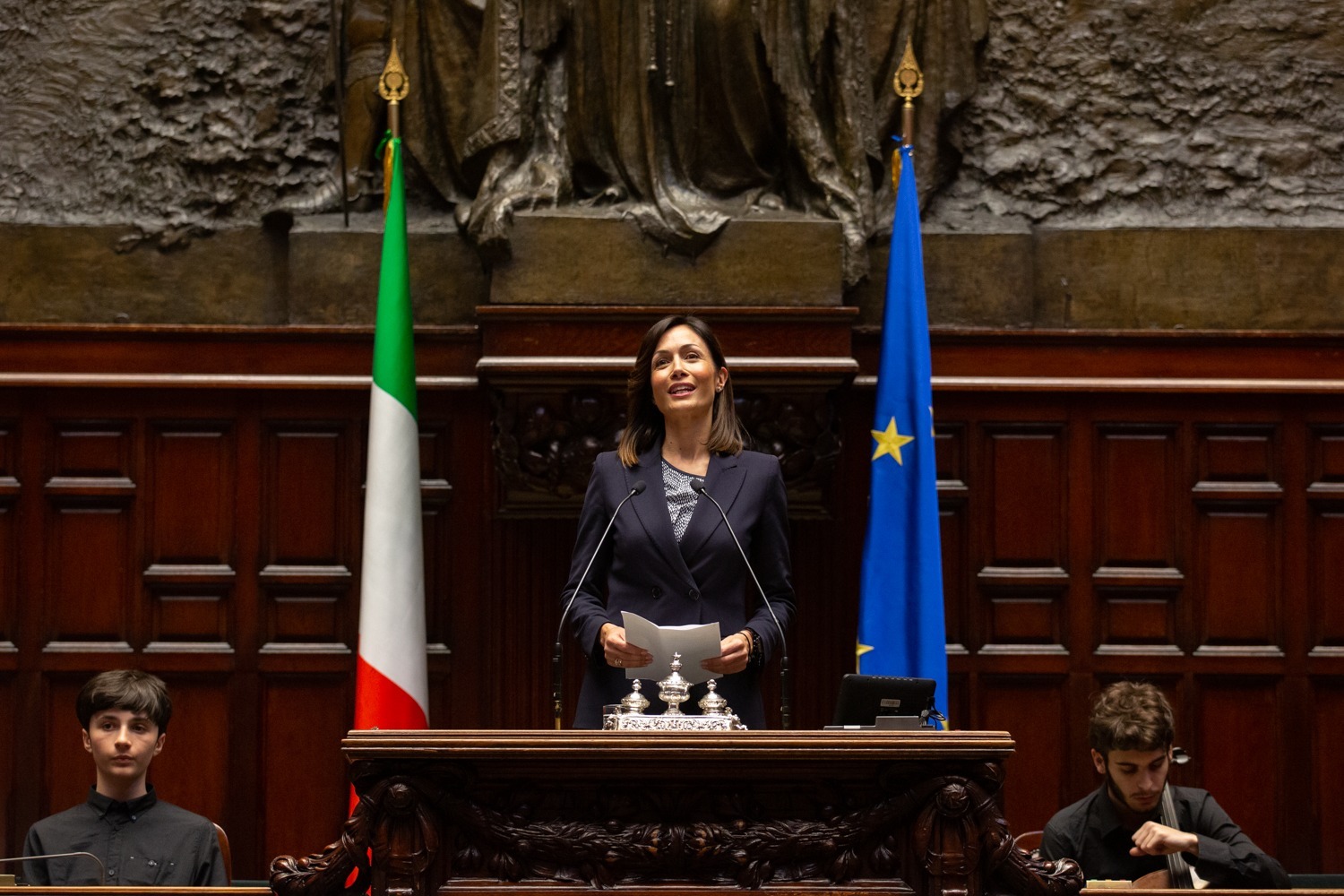 La vicepresidente della Camera e deputata di Forza Italia, Mara Carfagna