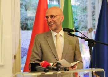 L'Ambasciatore d'Italia a Tirana, Alberto Cutillo
