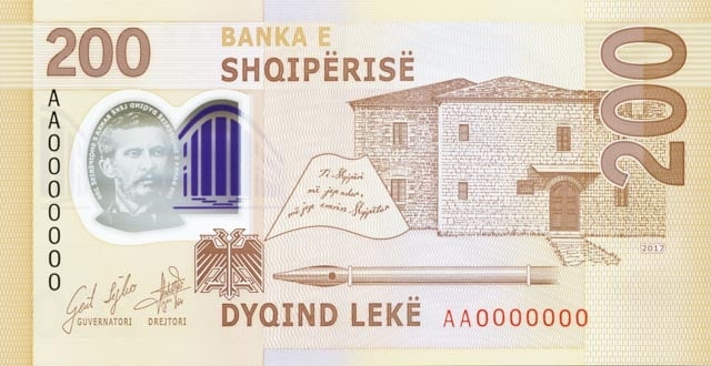 200 Lek Albanese