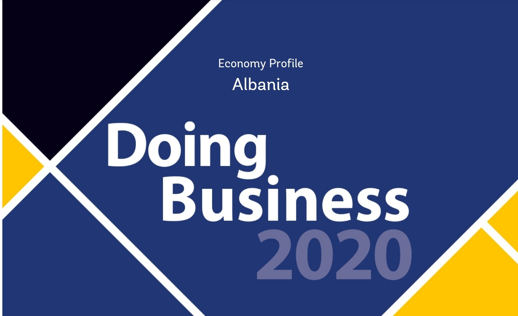 Doing Business 2020 Albania