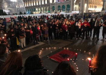 Piazza Duomo, Milano, 28 novembre 2019