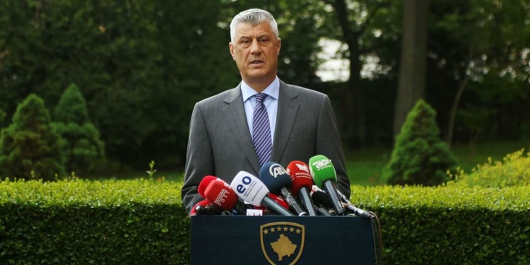 Hashim Thaçi, Presidente del Kosovo
