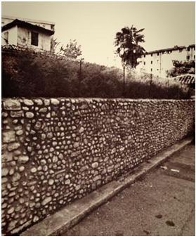 Le mura di cinta, Scutari Albania