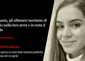 Anila Halili Elezioni Albania 25 Aprile 2021