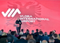 Il Primo Ministro Edi Rama all'inaugurazione dei lavori dell'aeroporto di Valona