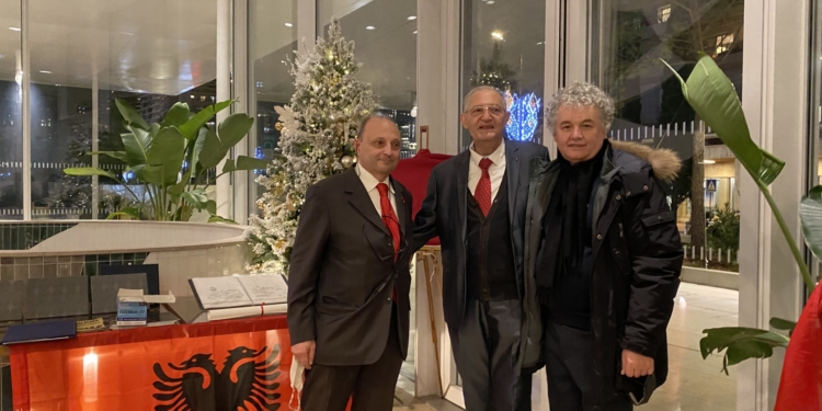 Festa Nazionale D'Albania A Monaco Giuseppe Durazzo, Claude Gauthier, Ylli Plaka
