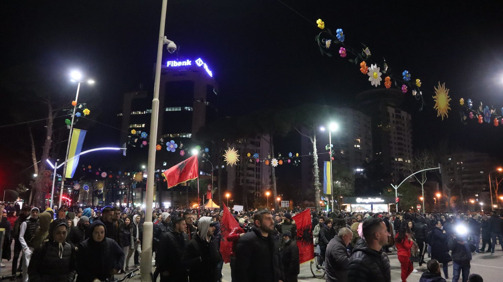 Protesta Albania Contro Caro Petrolio