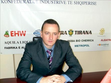 Gjergj Buxhuku, direttore di Confindustria Albania