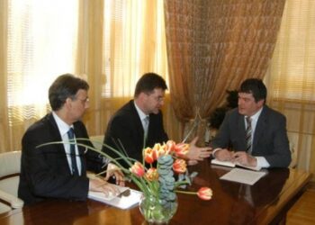 Miroslav Lajcak incontra il Presidente Topi