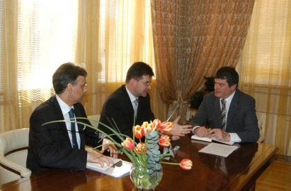 Miroslav Lajcak incontra il Presidente Topi