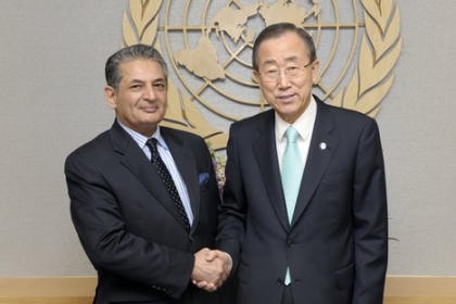 Farid Zarif, Ban Ki-moon