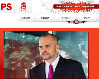 Edi Rama, leader PS albanese