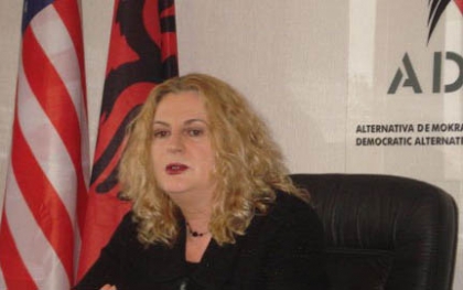 Edita Tahiri, capo della delegazione di Prishtina