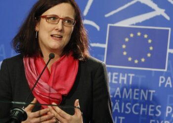 Il Commissario europeo per gli Affari Interni, Cecilia Malmstrom