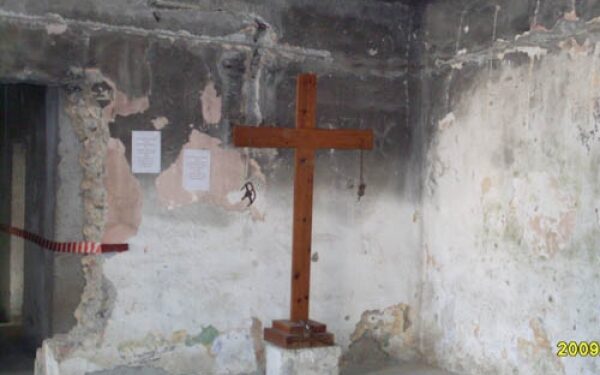 All'interno del Convento delle Clarisse di Scutari, ex carcere comunista