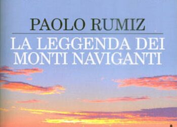 Copertina del libro "	La leggenda dei monti naviganti" di Paolo Rumiz